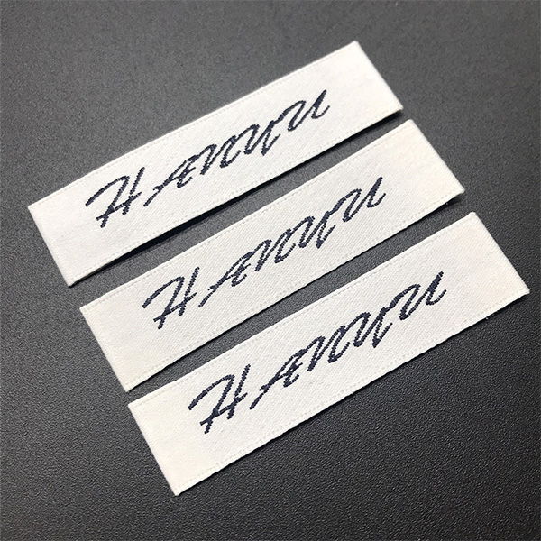 Custom Woven Label With Logo For Clothing