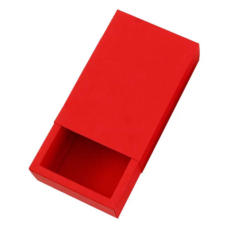 2023 High Quality Custom Logo Kraft Paper Drawer Gift Boxes For Candles