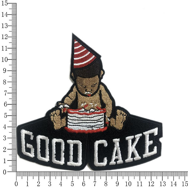 Heat Press Iron On Custom Badge Embroidery Patch