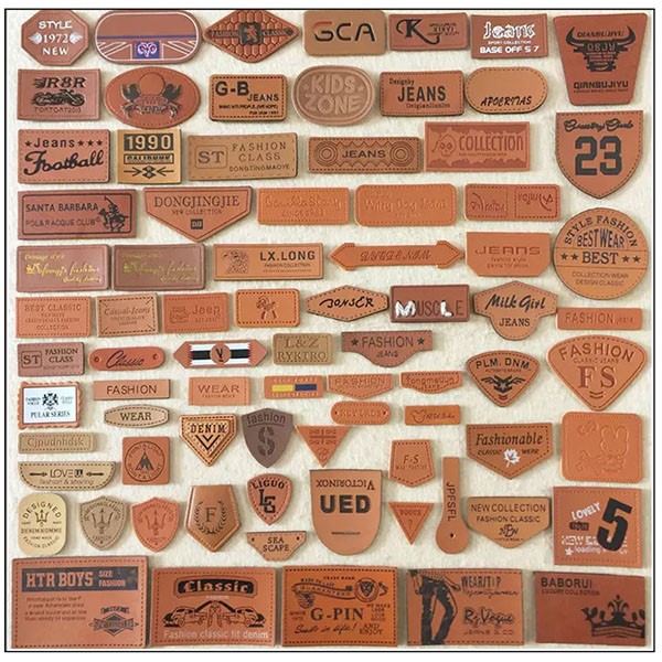 leather patch shape
