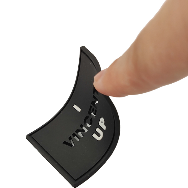 Customized Embossed 3D Soft Rubber Patch