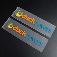 Custom Clear Soft PVC Rubber Clothing Patches