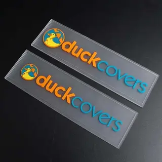 Custom Clear Soft PVC Rubber Clothing Patches