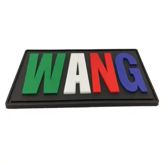 Customized Embossed 3D Soft Rubber Patch
