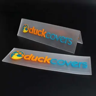 Custom Clear Soft PVC Rubber Clothing Patches
