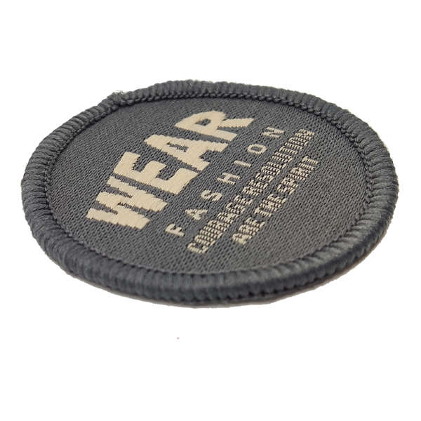 Customized Merrow Boarder Woven Patch