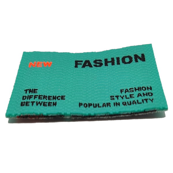 Fashion Custom Laser Cut Woven Label Patch