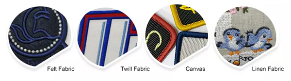 Woven Patch Material Options