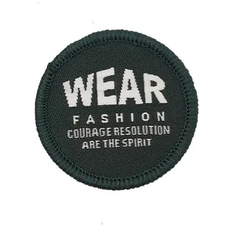 Custom Merrow Boarder Woven Patches