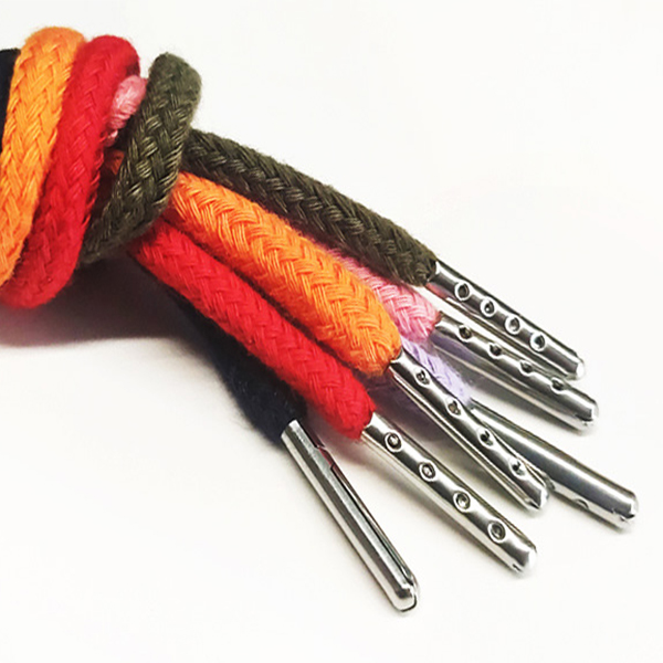 Metal Tip Hoodie Round String Garment Drawcord
