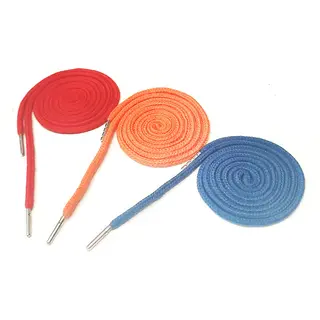 Metal Tip Hoodie Round String Garment Drawcord