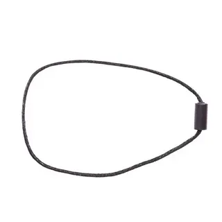 Customized Free Samples Various Patterns Black Garment Processing Accessories Hang Tags String