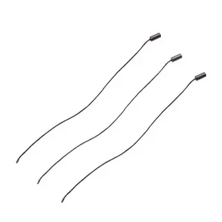 Customized Free Samples Various Patterns Black Garment Processing Accessories Hang Tags String