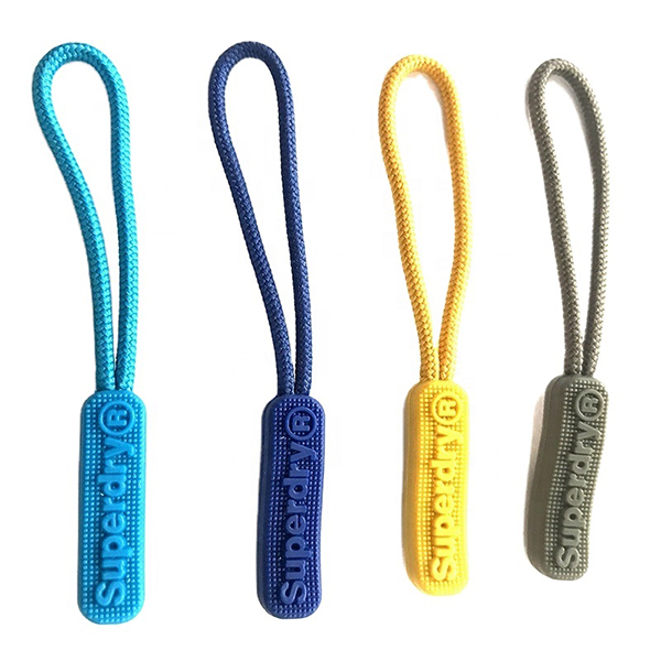Wholesale Custom Rubber Zipper Puller for Garment