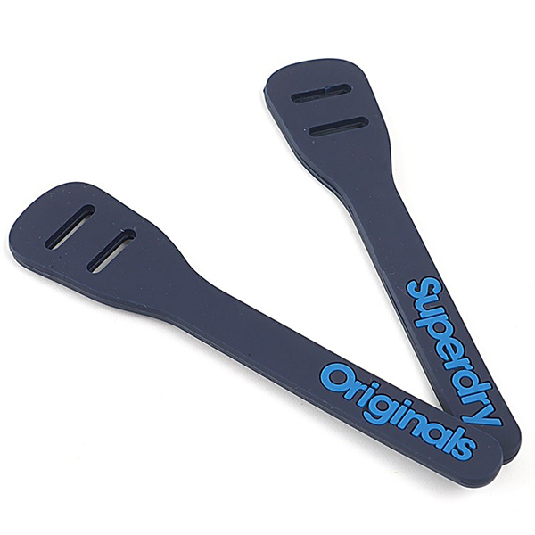 Customized Embossed 3D Logo Soft PVC Zipper Slider Puller