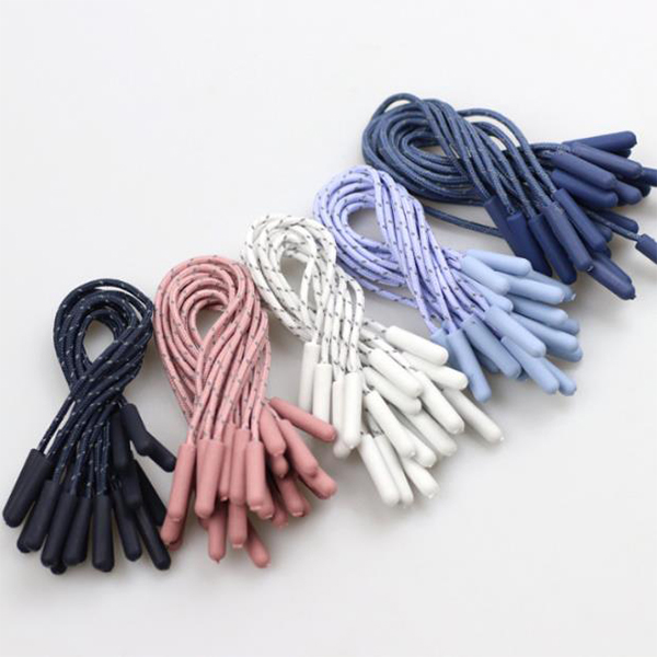 Personalized Rubber Head Elastic Cord Zipper Puller