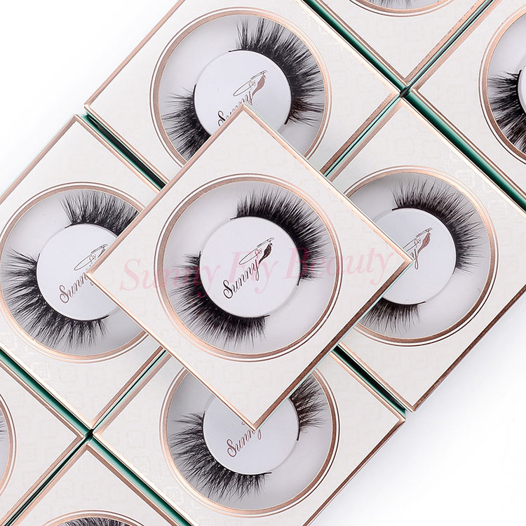 Long Natural Fake Silk Eyelashes, Dramatic, High Quality