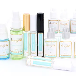 Eyelash Extension Coating Sealant, Black & Transparent