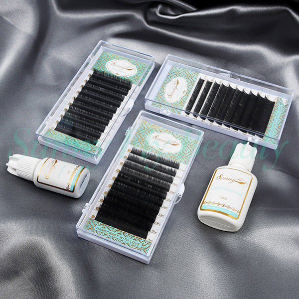 Easy Fan Mega Volume Eyelash Extension, PBT Fiber, Handmade