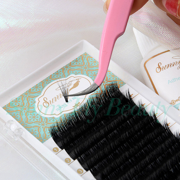 Easy Fan Mega Volume Eyelash Extension, PBT Fiber, Handmade