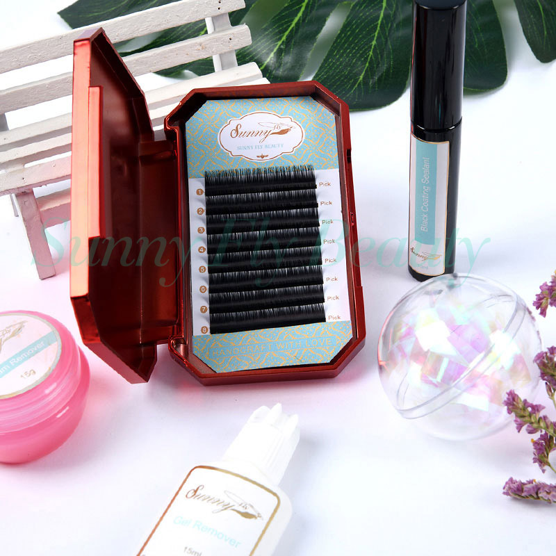 Easy Fan Mega Volume Eyelash Extension, PBT Fiber, Handmade