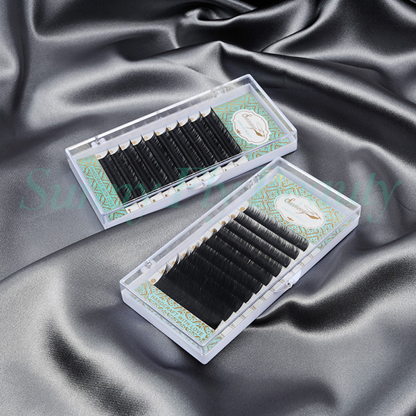 Flat Eyelash Extension, 100% Handmade, Wispy PBT Fiber