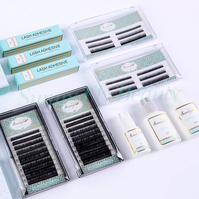 Mink Eyelash Extension,  PBT Fiber, 100% Handmade