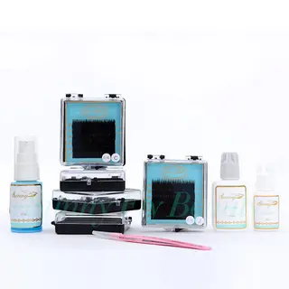 Camellia Eyelash Extension, Wispy PBT Fiber, Pure Handmade