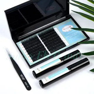 Silk Eyelash Extension, PBT Fiber, Pure Handmade