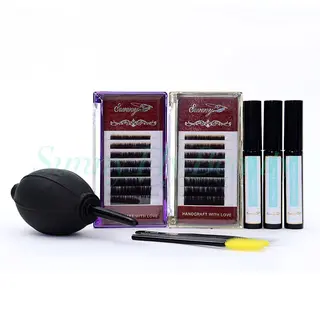 Two Tone Eyelash Extension, Ultra-Flexible, PBT Fiber