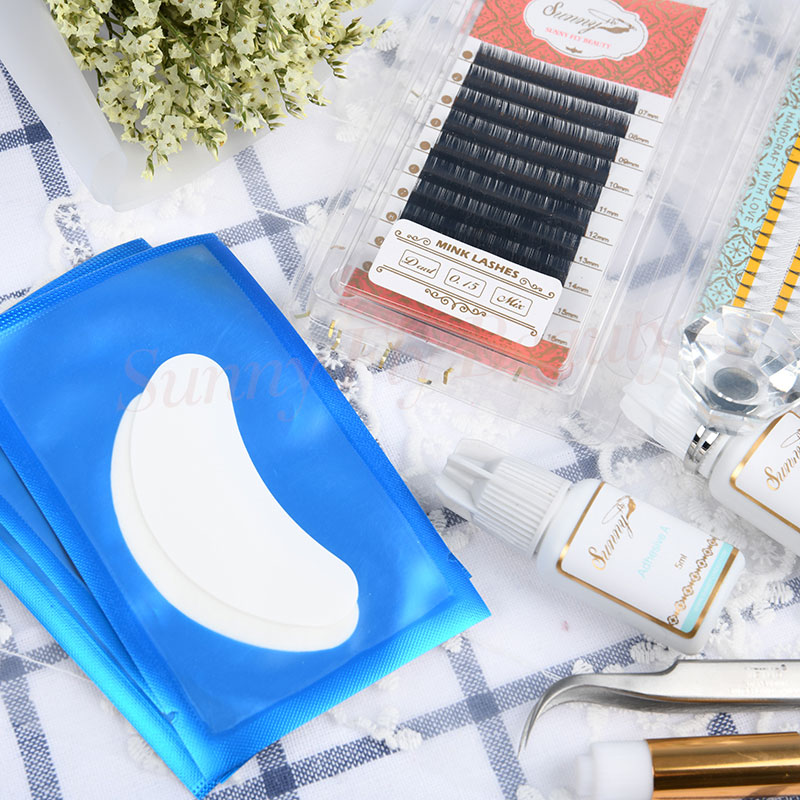 Non-woven Fabric Gel Eye Pads, Lint-free, Matte Finish