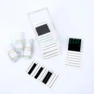 5-layer Eyelash Storage Box, Acrylic, Transparent