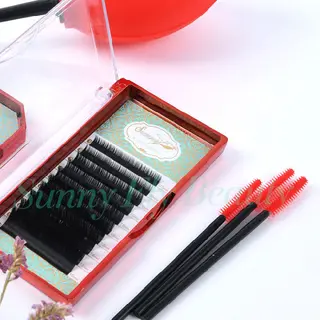 Colored Disposable Mascara Wands for Volume Lashes