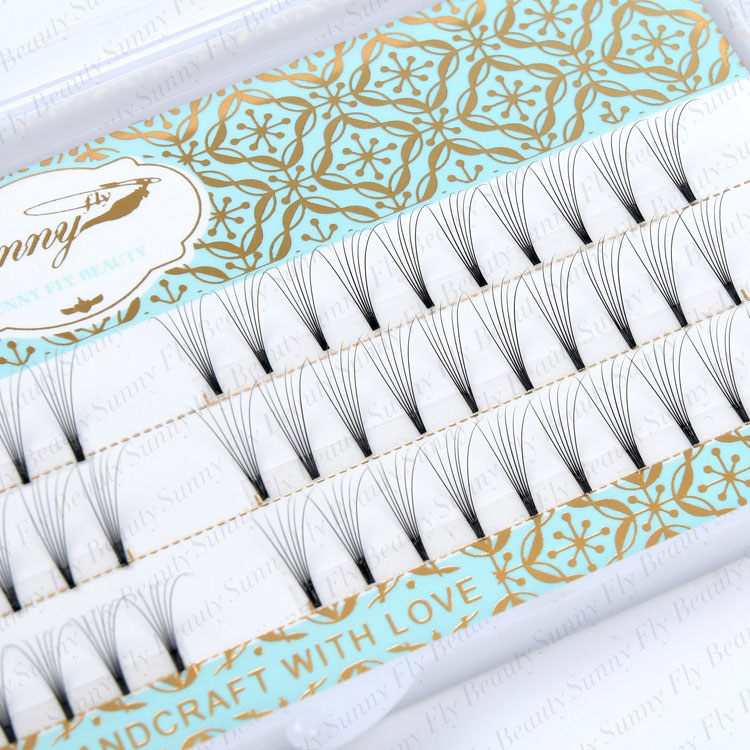 Cheap 6D Premade Lash Extensions, Cruelty-free, PBT Fiber