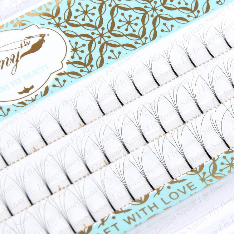 4D Premade Volume Fan Lashes, 0.05-0.10mm Thickness