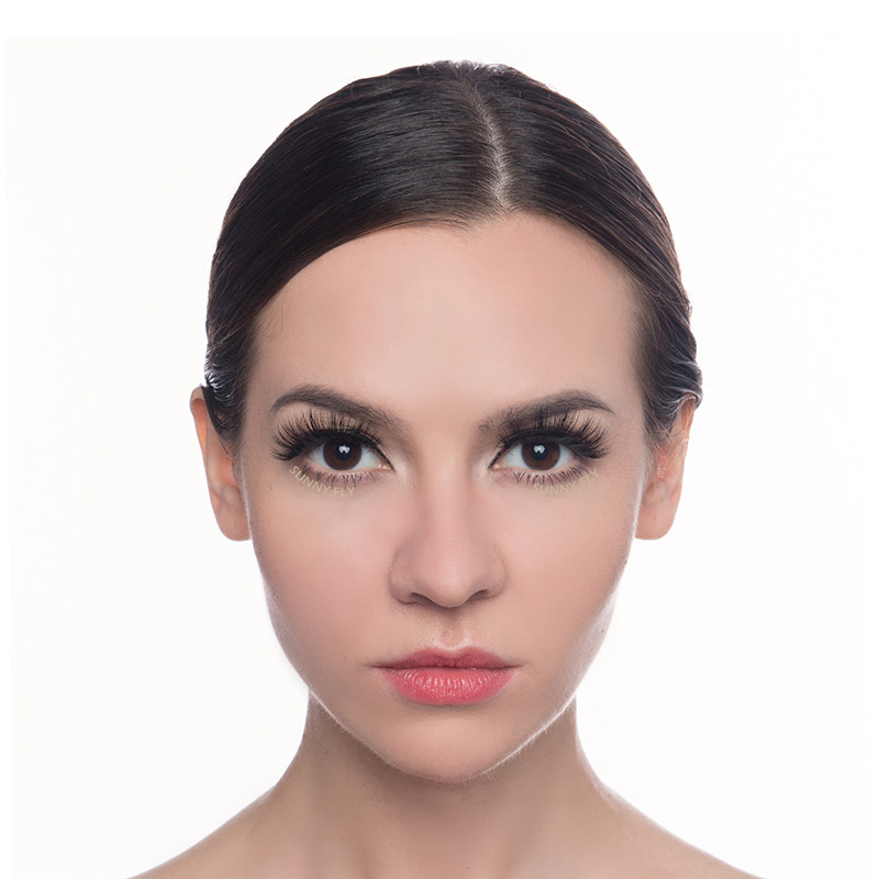 3D Mink Magnetic Eyelashes, Natural Dense, Dramatic Feather-Shaped