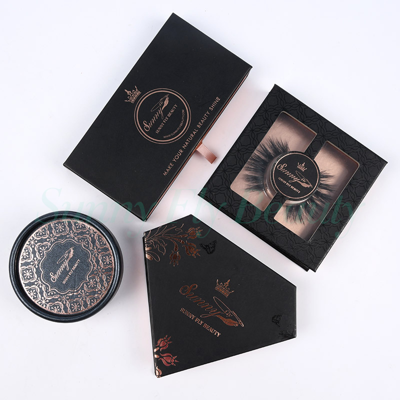 3D Real Mink Lashes, Cruelty-free, Handmade, Cotton Thread