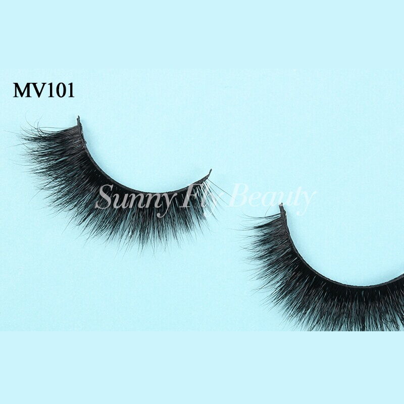 Cutting-edge 3D Multi-layered Fluffy Eyelashes, Mink Fur