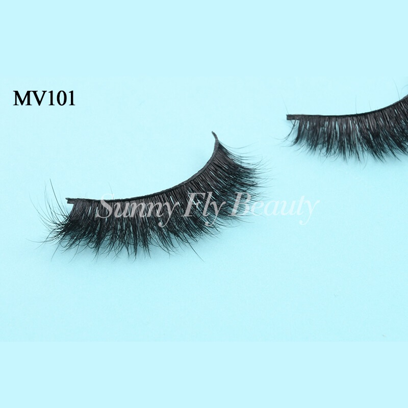 Cutting-edge 3D Multi-layered Fluffy Eyelashes, Mink Fur