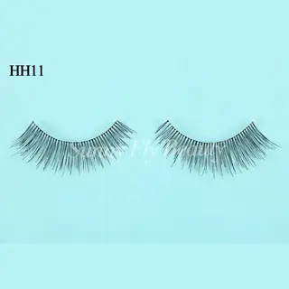 100% Real Human Hair False Eyelashes