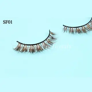 100% Handmade Siberian Sable Mink Fur Lashes