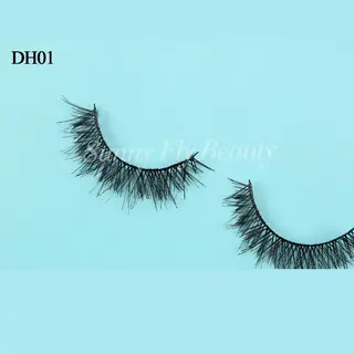 Double Layered Human Hair Strip Lashes