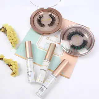 3D Faux Mink Magnetic Lashes, Natural Crisscross Wispy