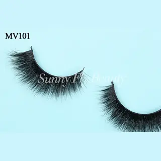 Cutting-edge 3D Multi-layered Fluffy Eyelashes, Mink Fur