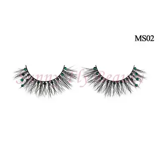Swarovski Crystal Mink Eyelashes