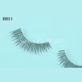 100% Real Human Hair False Eyelashes