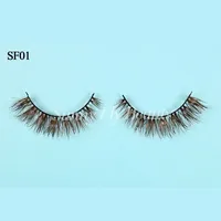 100% Handmade Siberian Sable Mink Fur Lashes