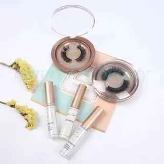 3D Real Mink Lashes, Cruelty-free, Handmade, Cotton Thread