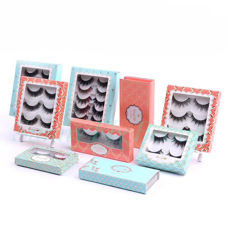 Synthetic Lashes, Natural, Criss Cross, Medium Volume