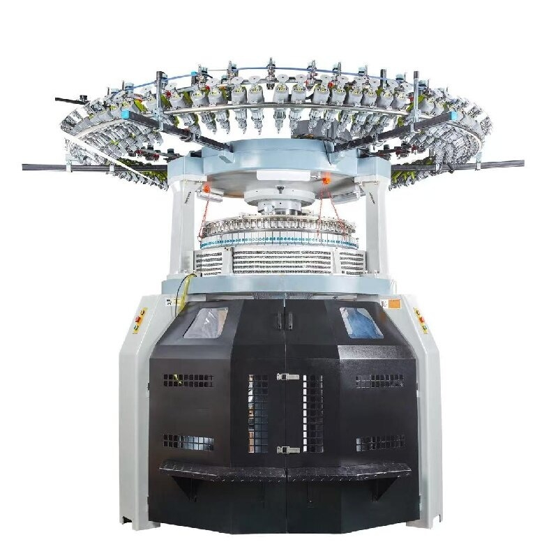 Electronic Jacquard Rib Circular Knitting Machine